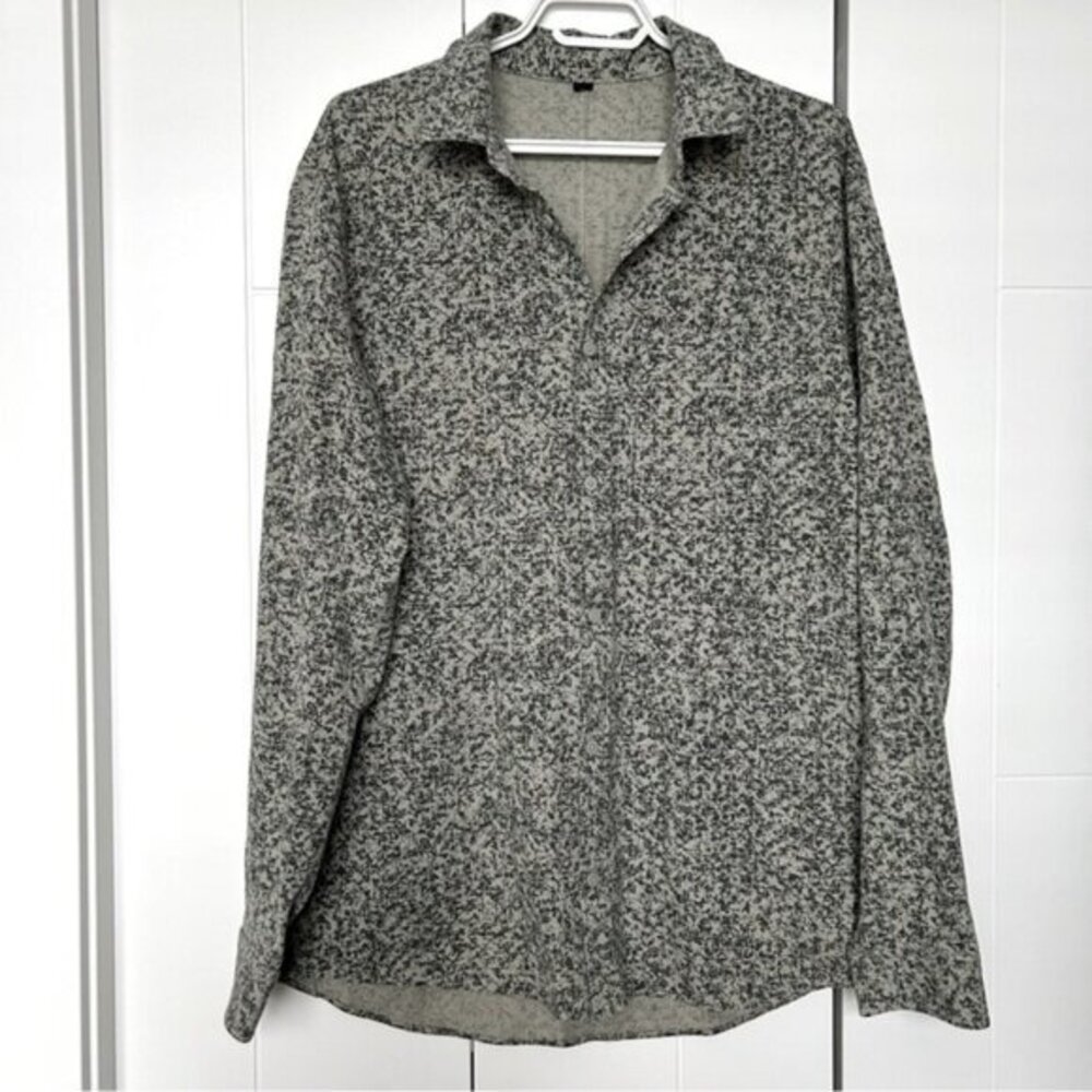 Lululemon Particle Camo Performance Button Front … - image 1